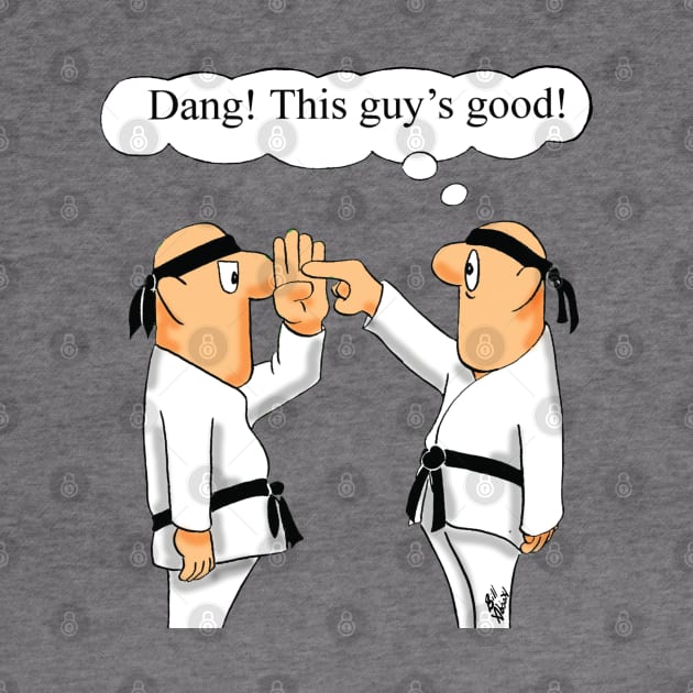 Funny Martial Arts Cartoon Humor by abbottcartoons